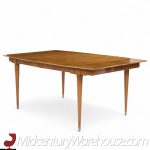 John Widdicomb Mid Century Walnut Expanding Dining Table with 3 Leaves This Table Measures: 68 Wide X 44 Deep X 29 Inches High, with a Chair Clearance of 25.5 Inches, Each Leaf Measures 18 Inches Wide, Making a Maximum Table Width of 122 Inches when All Three Leaves Are Utilized | Mid Century Modern Furniture - Mid Century Furniture Chicago John Widdicomb Mid Century Walnut Expanding Dining Table with 3 Leaves This Table Measures: 68 Wide X 44 Deep X 29 Inches High, with a Chair Clearance of 25.5 Inches, Each Leaf Measures 18 Inches Wide, Making a Maximum Table Width of 122 Inches when All Three Leaves Are Utilized