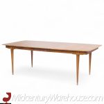 John Widdicomb Mid Century Walnut Expanding Dining Table with 3 Leaves This Table Measures: 68 Wide X 44 Deep X 29 Inches High, with a Chair Clearance of 25.5 Inches, Each Leaf Measures 18 Inches Wide, Making a Maximum Table Width of 122 Inches when All Three Leaves Are Utilized | Mid Century Modern Furniture - Mid Century Furniture Chicago John Widdicomb Mid Century Walnut Expanding Dining Table with 3 Leaves This Table Measures: 68 Wide X 44 Deep X 29 Inches High, with a Chair Clearance of 25.5 Inches, Each Leaf Measures 18 Inches Wide, Making a Maximum Table Width of 122 Inches when All Three Leaves Are Utilized