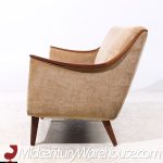 Kai Kristiansen Style Mid Century Danish Teak Sofa | Mid Century Modern Furniture - Mid Century Furniture Chicago Kai Kristiansen Style Mid Century Danish Teak Sofa
