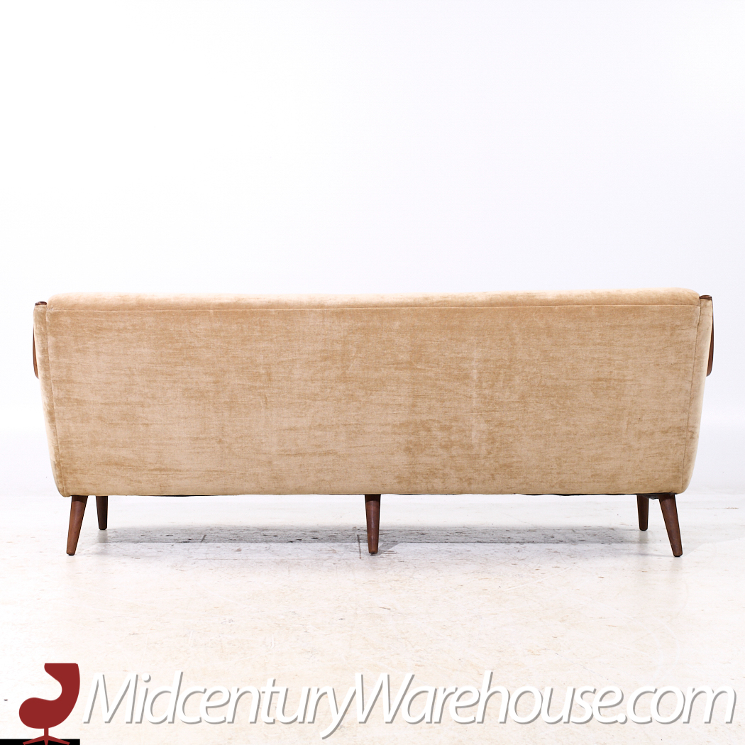 Kai Kristiansen Style Mid Century Danish Teak Sofa