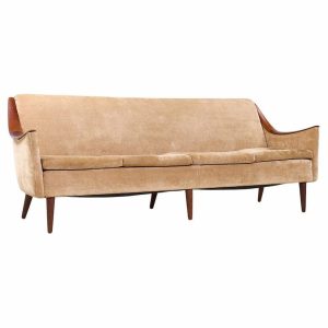 Kai Kristiansen Style Mid Century Danish Teak Sofa