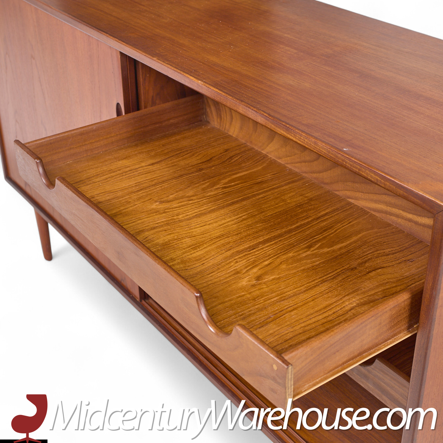 Kofod Larsen Mid Century Danish Teak Credenza