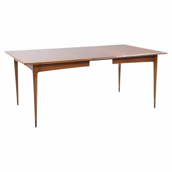 Lane Acclaim Mid Century Walnut Dining Table with 1 Leaf