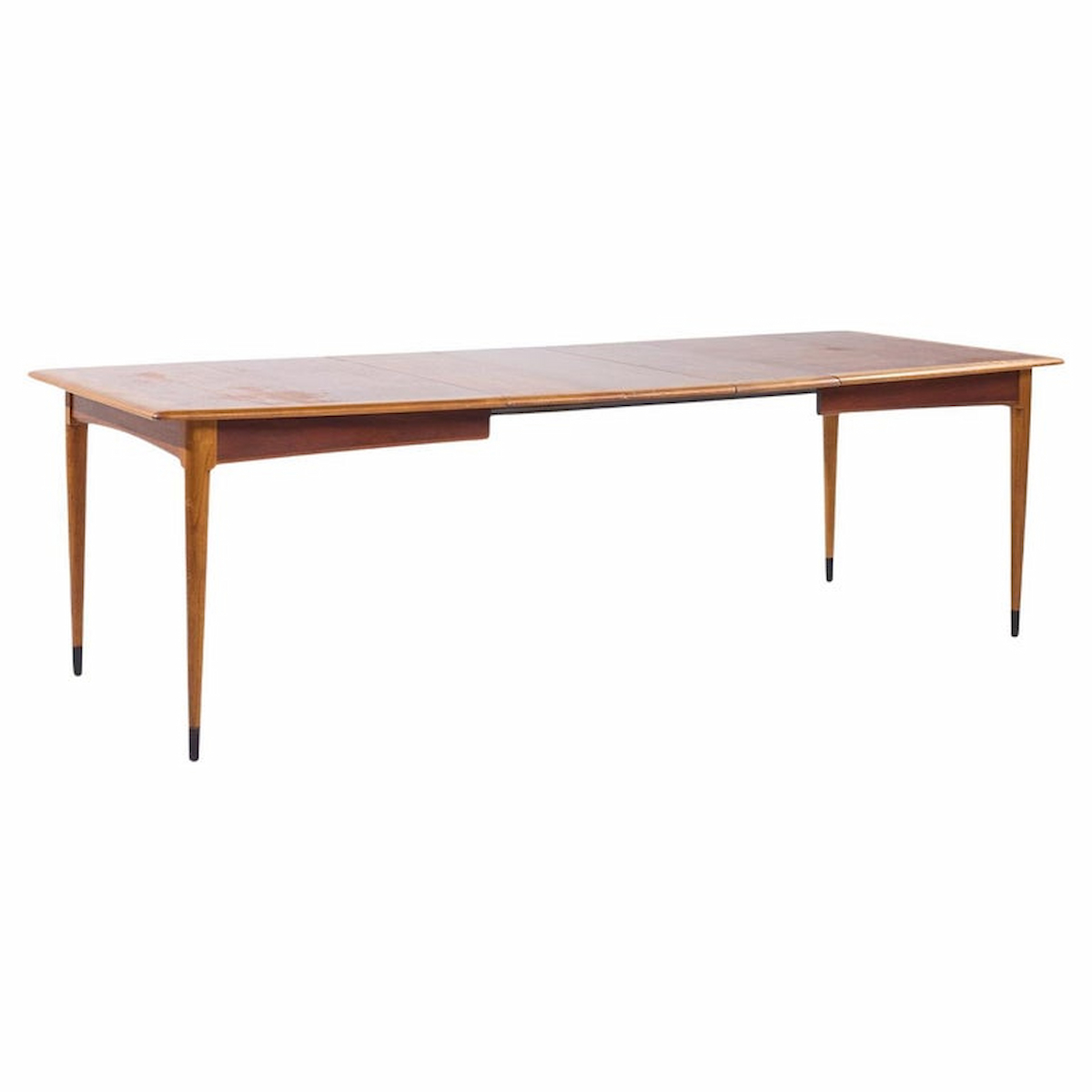 Lane Acclaim Mid Century Walnut Expanding Dining Table with 3 Leaves