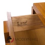 Lane Staccato Brutalist Mid Century Oak Nightstands - Pair | Mid Century Modern Furniture - Mid Century Furniture Chicago Lane Staccato Brutalist Mid Century Oak Nightstands - Pair
