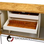Milo Baughman for Thayer Coggin Mid Century Burlwood Credenza