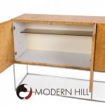 Milo Baughman for Thayer Coggin Mid Century Burlwood Credenza