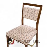 Paul Mccobb for Calvin Irwin Collection Mid Century Walnut and Brass Dining Chairs - Set of 8 | Mid Century Modern Furniture - Mid Century Furniture Chicago Paul Mccobb for Calvin Irwin Collection Mid Century Walnut and Brass Dining Chairs - Set of 8