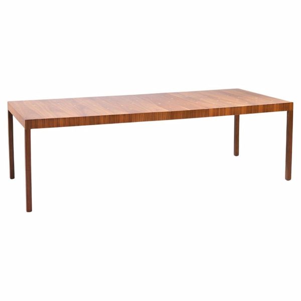 Robsjohn Gibbings for Widdicomb Constellation Mid Century Walnut Expanding Dining Table with 2 Leaves