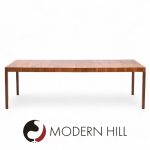 Robsjohn Gibbings for Widdicomb Constellation Mid Century Walnut Expanding Dining Table with 2 Leaves | Mid Century Modern Furniture - Mid Century Furniture Chicago Robsjohn Gibbings for Widdicomb Constellation Mid Century Walnut Expanding Dining Table with 2 Leaves