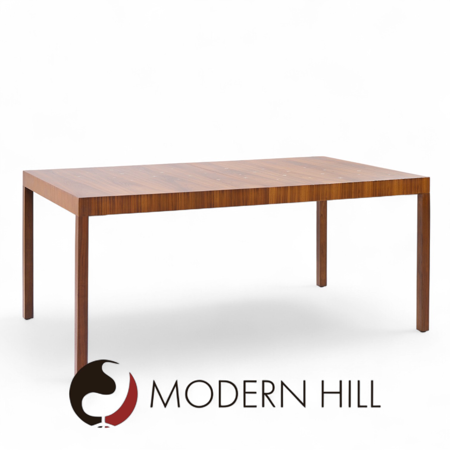 Robsjohn Gibbings for Widdicomb Constellation Mid Century Walnut Expanding Dining Table with 2 Leaves