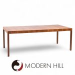 Robsjohn Gibbings for Widdicomb Constellation Mid Century Walnut Expanding Dining Table with 2 Leaves | Mid Century Modern Furniture - Mid Century Furniture Chicago Robsjohn Gibbings for Widdicomb Constellation Mid Century Walnut Expanding Dining Table with 2 Leaves