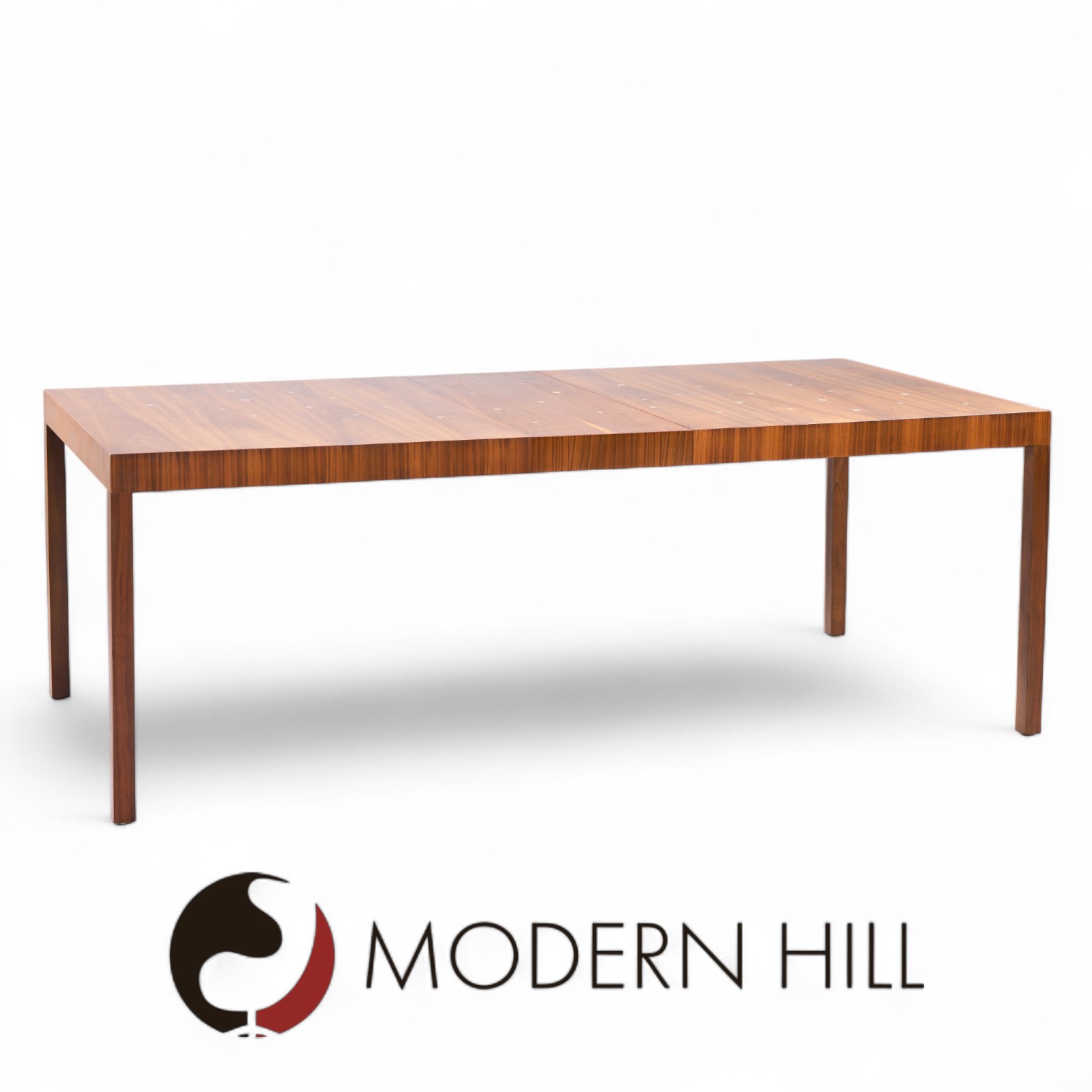 Robsjohn Gibbings for Widdicomb Constellation Mid Century Walnut Expanding Dining Table with 2 Leaves