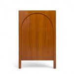 T.h. Robsjohn-gibbings for Widdicomb Mid Century Walnut Colosseum Credenza