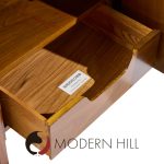 T.h. Robsjohn-gibbings for Widdicomb Mid Century Walnut Colosseum Credenza