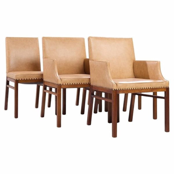 Widdicomb Mid Century Walnut Dining Chairs - Set of 6