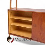 Arne Vodder Style Mid Century Danish Teak Book Shelf Credenza | Mid Century Modern Furniture - Mid Century Furniture Chicago Arne Vodder Style Mid Century Danish Teak Book Shelf Credenza
