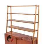 Arne Vodder Style Mid Century Danish Teak Book Shelf Credenza | Mid Century Modern Furniture - Mid Century Furniture Chicago Arne Vodder Style Mid Century Danish Teak Book Shelf Credenza