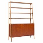 Arne Vodder Style Mid Century Danish Teak Book Shelf Credenza | Mid Century Modern Furniture - Mid Century Furniture Chicago Arne Vodder Style Mid Century Danish Teak Book Shelf Credenza