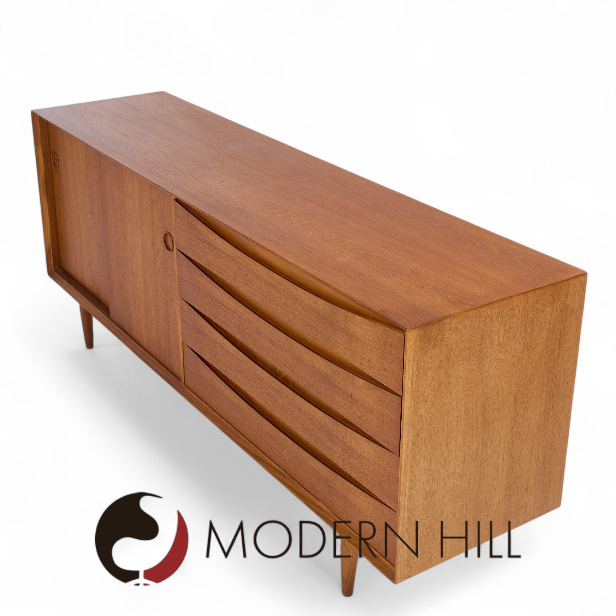 Arne Vodder for Sibast Mid Century Danish Teak Credenza