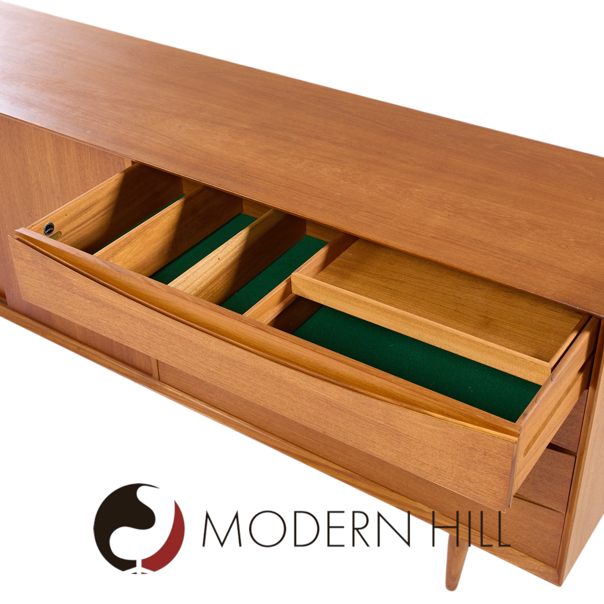Arne Vodder for Sibast Mid Century Danish Teak Credenza