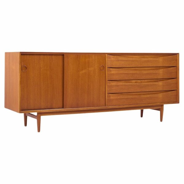 Arne Vodder for Sibast Mid Century Danish Teak Credenza