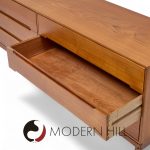 Arne Wahl Iversen for Vinde Mobler Mid Century Danish Teak Lowboy Dresser | Mid Century Modern Furniture - Mid Century Furniture Chicago Arne Wahl Iversen for Vinde Mobler Mid Century Danish Teak Lowboy Dresser