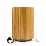 Bielecky Brothers Style Mid Century Split Pencil Reed Bamboo Credenza | Mid Century Modern Furniture - Mid Century Furniture Chicago Bielecky Brothers Style Mid Century Split Pencil Reed Bamboo Credenza
