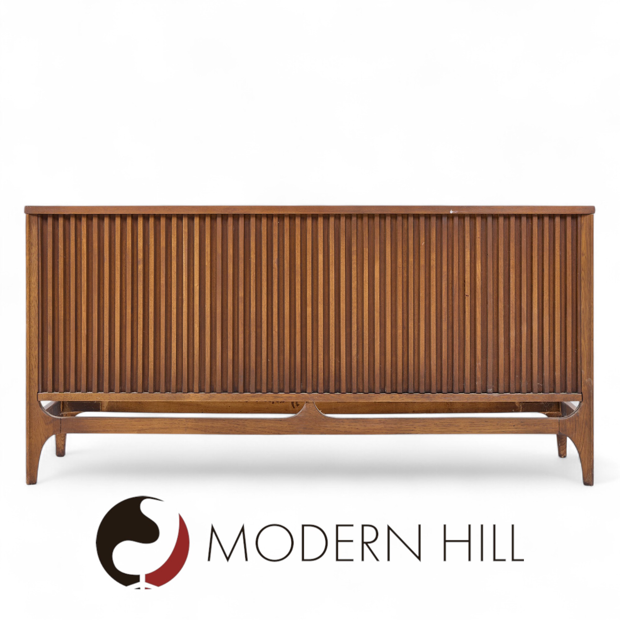 Broyhill Brasilia Mid Century Walnut Room Divider