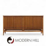 Broyhill Brasilia Mid Century Walnut Room Divider | Mid Century Modern Furniture - Mid Century Furniture Chicago Broyhill Brasilia Mid Century Walnut Room Divider
