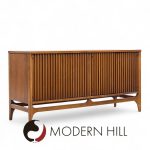 Broyhill Brasilia Mid Century Walnut Room Divider | Mid Century Modern Furniture - Mid Century Furniture Chicago Broyhill Brasilia Mid Century Walnut Room Divider