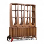Broyhill Brasilia Mid Century Walnut Room Divider