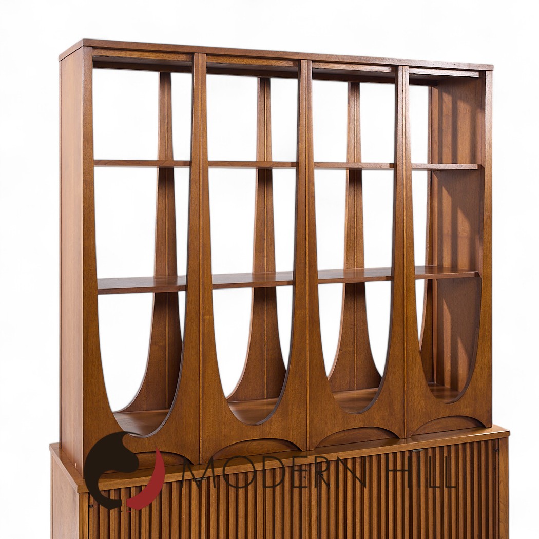 Broyhill Brasilia Mid Century Walnut Room Divider