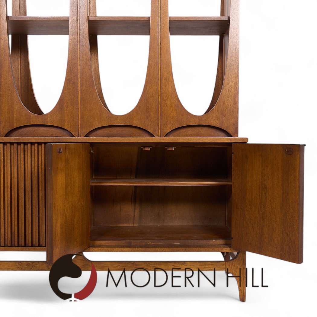 Broyhill Brasilia Mid Century Walnut Room Divider