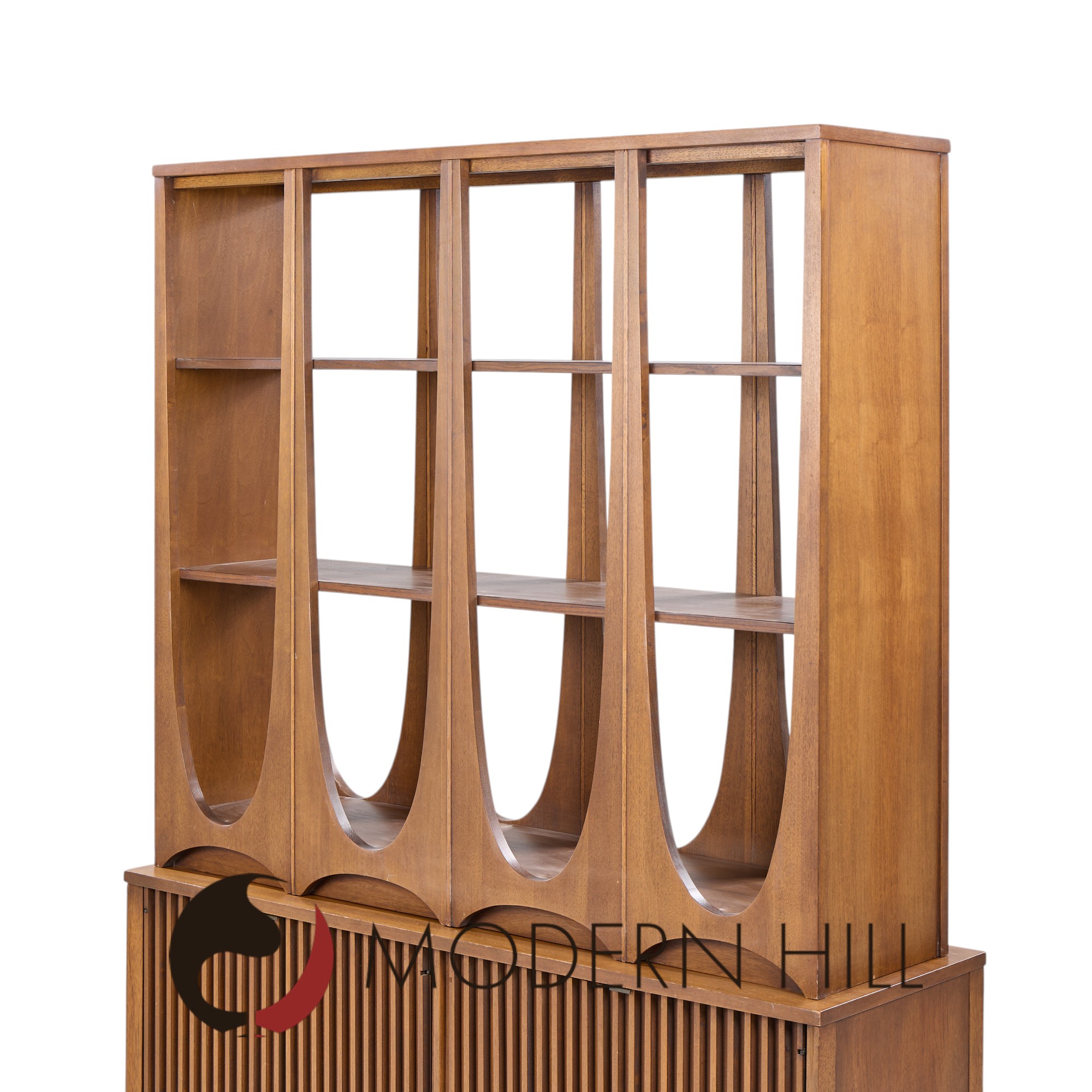 Broyhill Brasilia Mid Century Walnut Room Divider