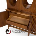 Broyhill Brasilia Mid Century Walnut Room Divider | Mid Century Modern Furniture - Mid Century Furniture Chicago Broyhill Brasilia Mid Century Walnut Room Divider