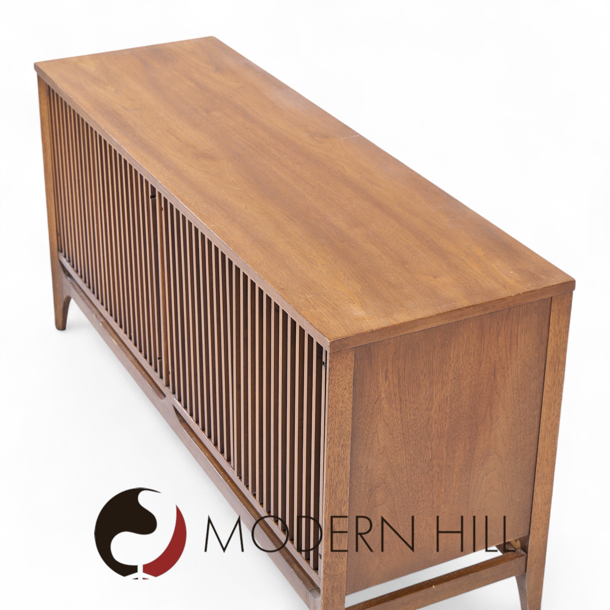 Broyhill Brasilia Mid Century Walnut Room Divider