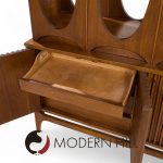 Broyhill Brasilia Mid Century Walnut Room Divider | Mid Century Modern Furniture - Mid Century Furniture Chicago Broyhill Brasilia Mid Century Walnut Room Divider