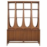 Broyhill Brasilia Mid Century Walnut Room Divider