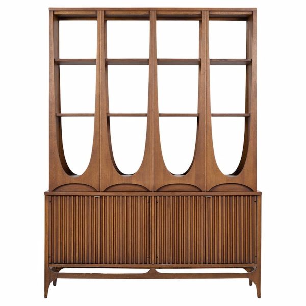 Broyhill Brasilia Mid Century Walnut Room Divider