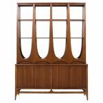 Broyhill Brasilia Mid Century Walnut Room Divider | Mid Century Modern Furniture - Mid Century Furniture Chicago Broyhill Brasilia Mid Century Walnut Room Divider