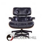 Charles and Ray Eames for Herman Miller Mid Century Rosewood Lounge Chair and Ottoman