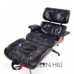 Charles and Ray Eames for Herman Miller Mid Century Rosewood Lounge Chair and Ottoman