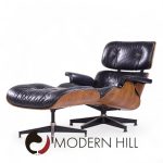 Charles and Ray Eames for Herman Miller Mid Century Rosewood Lounge Chair and Ottoman