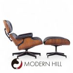 Charles and Ray Eames for Herman Miller Mid Century Rosewood Lounge Chair and Ottoman
