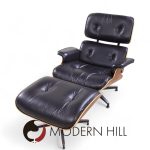 Charles and Ray Eames for Herman Miller Mid Century Walnut Eames Lounge Chair with Ottoman | Mid Century Modern Furniture - Mid Century Furniture Chicago Charles and Ray Eames for Herman Miller Mid Century Walnut Eames Lounge Chair with Ottoman