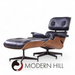 Charles and Ray Eames for Herman Miller Mid Century Walnut Eames Lounge Chair with Ottoman | Mid Century Modern Furniture - Mid Century Furniture Chicago Charles and Ray Eames for Herman Miller Mid Century Walnut Eames Lounge Chair with Ottoman
