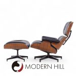 Charles and Ray Eames for Herman Miller Mid Century Walnut Eames Lounge Chair with Ottoman | Mid Century Modern Furniture - Mid Century Furniture Chicago Charles and Ray Eames for Herman Miller Mid Century Walnut Eames Lounge Chair with Ottoman