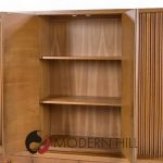 Drexel Counterpoint Mid Century Tambour Door Credenza and Hutch | Mid Century Modern Furniture - Mid Century Furniture Chicago Drexel Counterpoint Mid Century Tambour Door Credenza and Hutch