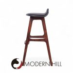 Erik Buch for Oddense Møbler Od-61 Mid Century Danish Rosewood Bar Stools - Set of 4 | Mid Century Modern Furniture - Mid Century Furniture Chicago Erik Buch for Oddense Møbler Od-61 Mid Century Danish Rosewood Bar Stools - Set of 4